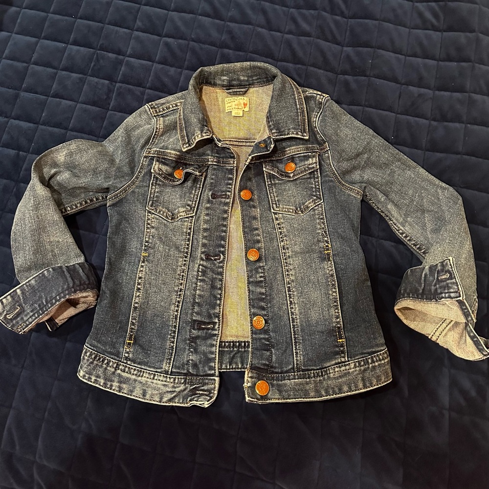 Girls JCrew Denim Jacket SZ-10